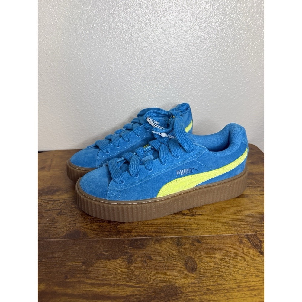 PUMA Rihanna Fenty x Creeper Phatty Speed Blue (399332-02) Woman's Size 10
